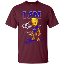 Load image into Gallery viewer, I Am Baltimore Ravens Groot Football Lovers Nfl# Zawin