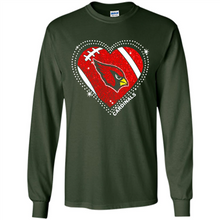 Load image into Gallery viewer, Arizona Cardinals Football Diamond Heart# pukas-store