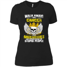 Load image into Gallery viewer, Walk Away I Am A Cancer Vintage Skull