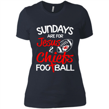 Load image into Gallery viewer, undays Are for Jesus and Kansas City Chiefs Football # Zawin