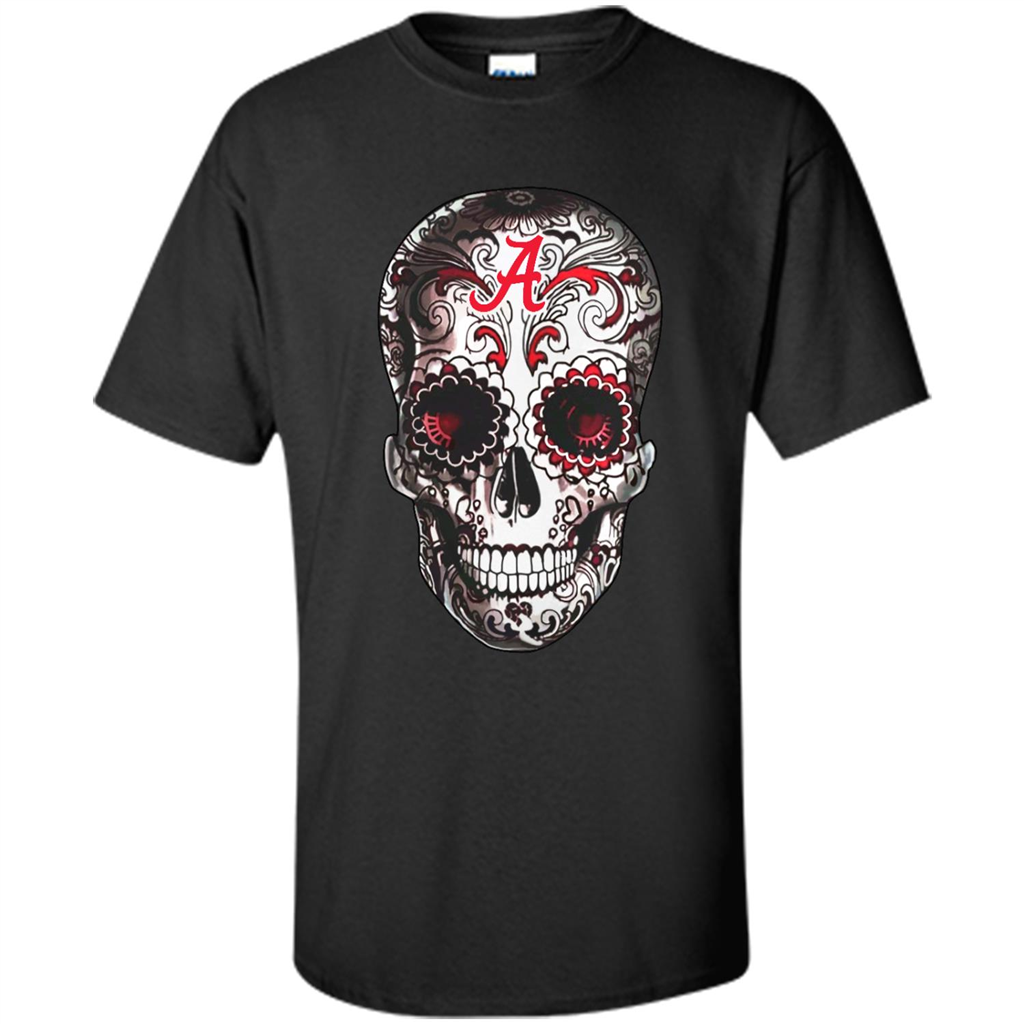 Alabama crimson tide sugar skull