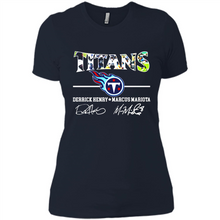 Load image into Gallery viewer, Tennessee Titans Derrick Henry Marcus Mariota Signatures Football