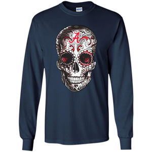 Alabama crimson tide sugar skull