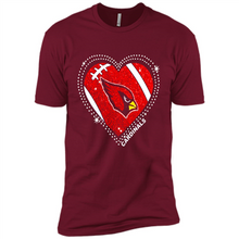 Load image into Gallery viewer, Arizona Cardinals Football Diamond Heart# pukas-store