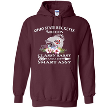 Load image into Gallery viewer, Ohio State Buckeyes Queen Classy Sassy and A Bit Smart Assy