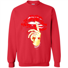 Load image into Gallery viewer, Cutest Kansas City Chiefs Lips Shut The Fck Up For Football Lovers