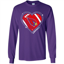 Load image into Gallery viewer, Arizona Cardinals Football Diamond Heart# pukas-store