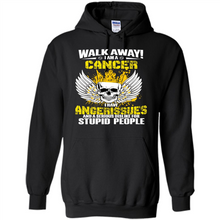 Load image into Gallery viewer, Walk Away I Am A Cancer Vintage Skull