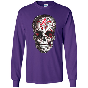 Alabama crimson tide sugar skull