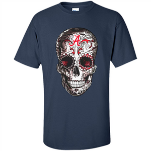 Alabama crimson tide sugar skull