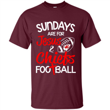 Load image into Gallery viewer, undays Are for Jesus and Kansas City Chiefs Football # Zawin