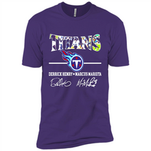 Load image into Gallery viewer, Tennessee Titans Derrick Henry Marcus Mariota Signatures Football