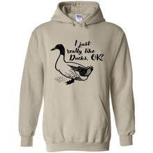 Load image into Gallery viewer, I Just Really Like Ducks, OK Shirt