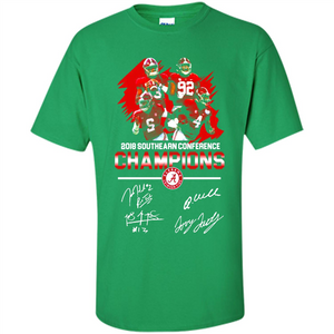 Alabama Crimson Tide 2018 Southeastern Conference Champions 4 Signature