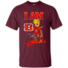 Load image into Gallery viewer, I Am Cincinnati Bengals Groot Football Lovers Nfl# Zawin