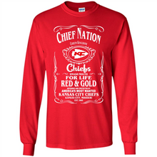 Load image into Gallery viewer, Chief Nation Chiefs Kingdom Football Kansas City Chiefs Slogan