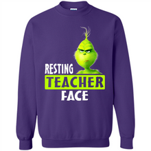 Load image into Gallery viewer, Grinch Resting Teacher Face