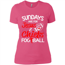 Load image into Gallery viewer, undays Are for Jesus and Kansas City Chiefs Football # Zawin