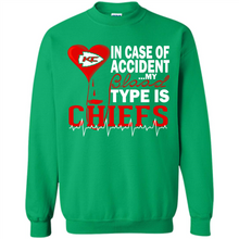 Load image into Gallery viewer, Nfl My Blood Type Is Kansas City Chiefs Gift For Fans # Zawin