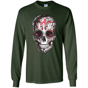 Alabama crimson tide sugar skull
