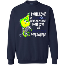 Load image into Gallery viewer, Cool Grinch Loves Cowboys-Team Everywhere Funny Football Fans Christmas# Zawin