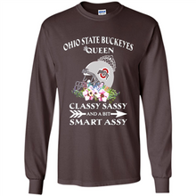 Load image into Gallery viewer, Ohio State Buckeyes Queen Classy Sassy and A Bit Smart Assy