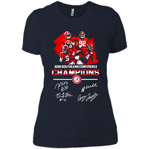 Alabama Crimson Tide 2018 Southeastern Conference Champions 4 Signature