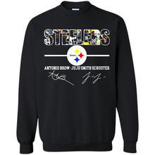 Load image into Gallery viewer, Pittsburgh Steelers Antonio Brown Juju Smith Signatures Football Fans