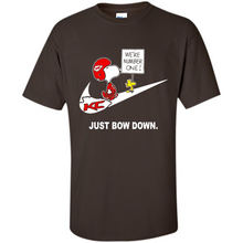 Load image into Gallery viewer, Nike Kansas City Chiefs Are Number One Just Bow Down Snoopy # Zawin