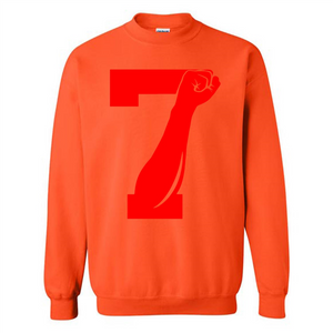 7 Fist Up Colin Kaepernick white