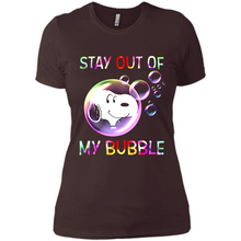 Load image into Gallery viewer, Snoopy Stay Out Of My Bubble