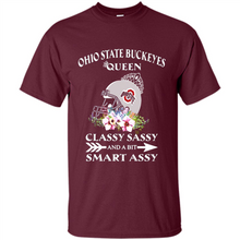 Load image into Gallery viewer, Ohio State Buckeyes Queen Classy Sassy and A Bit Smart Assy