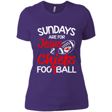 Load image into Gallery viewer, undays Are for Jesus and Kansas City Chiefs Football # Zawin