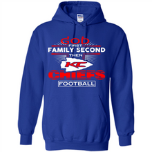 Load image into Gallery viewer, God First Family Second Then Kansas City Chiefs Football