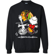 Load image into Gallery viewer, Charlie Brown &amp; Snoopy - Chicago Blackhawks# pukas-store