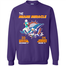 Load image into Gallery viewer, The Miami Miracle 33 New England Patriots 34 Miami Dolphins # Zawin