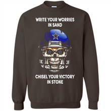 Load image into Gallery viewer, Dallas Cowboys Write Your Worries In Sand Chisel Your Victory In Stone