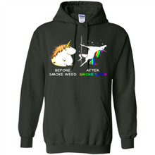 Load image into Gallery viewer, Before Smoke Weed After Smoke Weed Unicorn