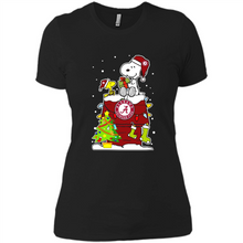 Load image into Gallery viewer, Alabama Crimson Tide Ugly Christmas Sweaters Snoopy Woodstock sweater