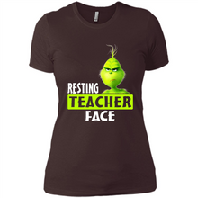 Load image into Gallery viewer, Grinch Resting Teacher Face