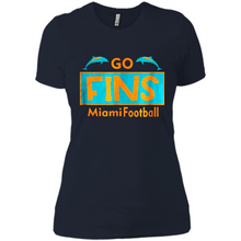 Load image into Gallery viewer, Go Fins Miami Football dolphin