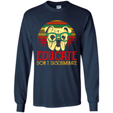 Load image into Gallery viewer, Bulldog Educate Don’t Discriminate Sunset Vintage