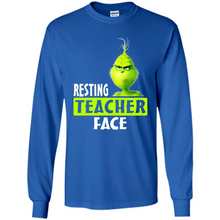 Load image into Gallery viewer, Grinch Resting Teacher Face