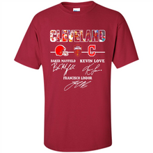 Load image into Gallery viewer, Cleveland Baker Mayfield Kevin Love Francisco Lindor Signature