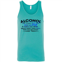 Load image into Gallery viewer, Alcohol Does Not Make You Fat Funny Drinking Saying