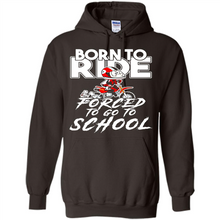 Load image into Gallery viewer, Born To Ride Forced To Go To School Motorcycle Rider