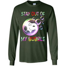 Load image into Gallery viewer, Snoopy Stay Out Of My Bubble