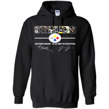 Load image into Gallery viewer, Pittsburgh Steelers Antonio Brown Juju Smith Signatures Football Fans
