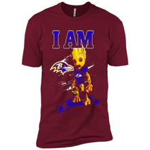 Load image into Gallery viewer, I Am Baltimore Ravens Groot Football Lovers Nfl# Zawin