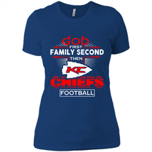 Load image into Gallery viewer, God First Family Second Then Kansas City Chiefs Football